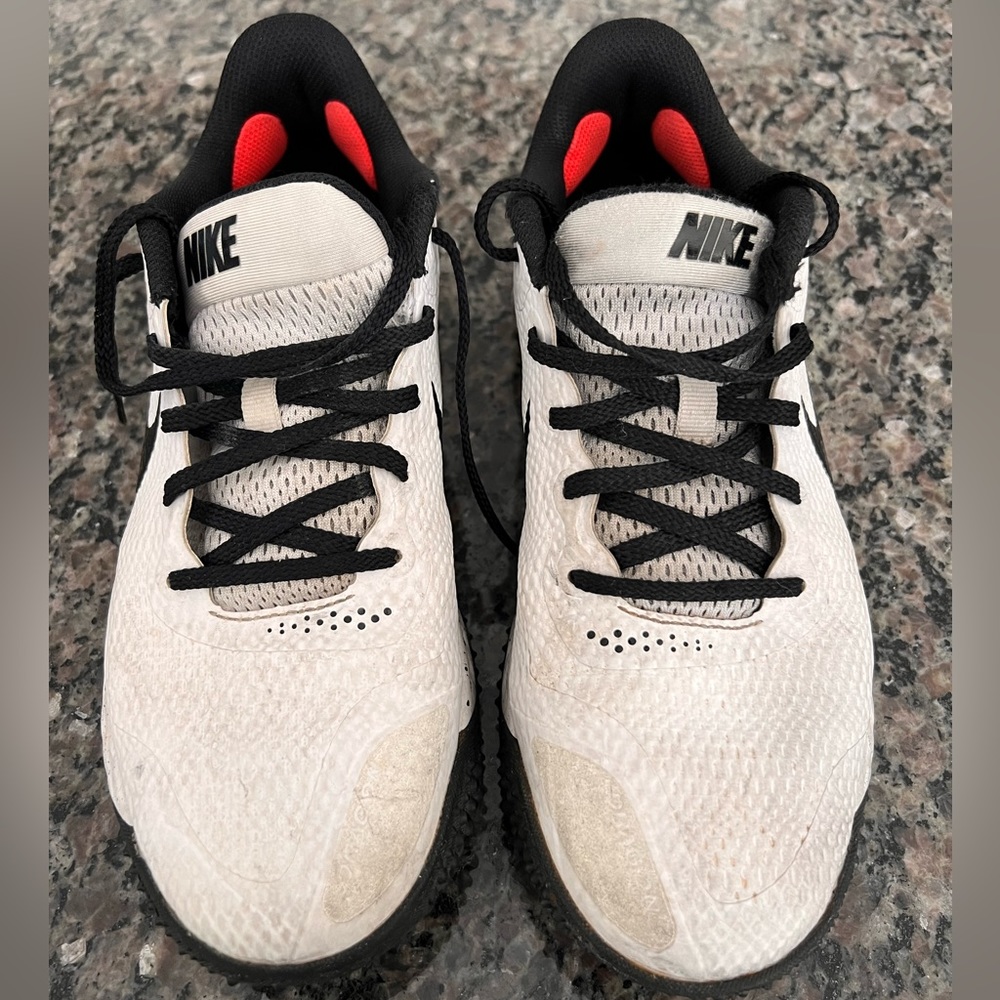 Nike Alpha Huarache Elite 3 Turf - White/Black - CV3560-104 -Men's Size 8